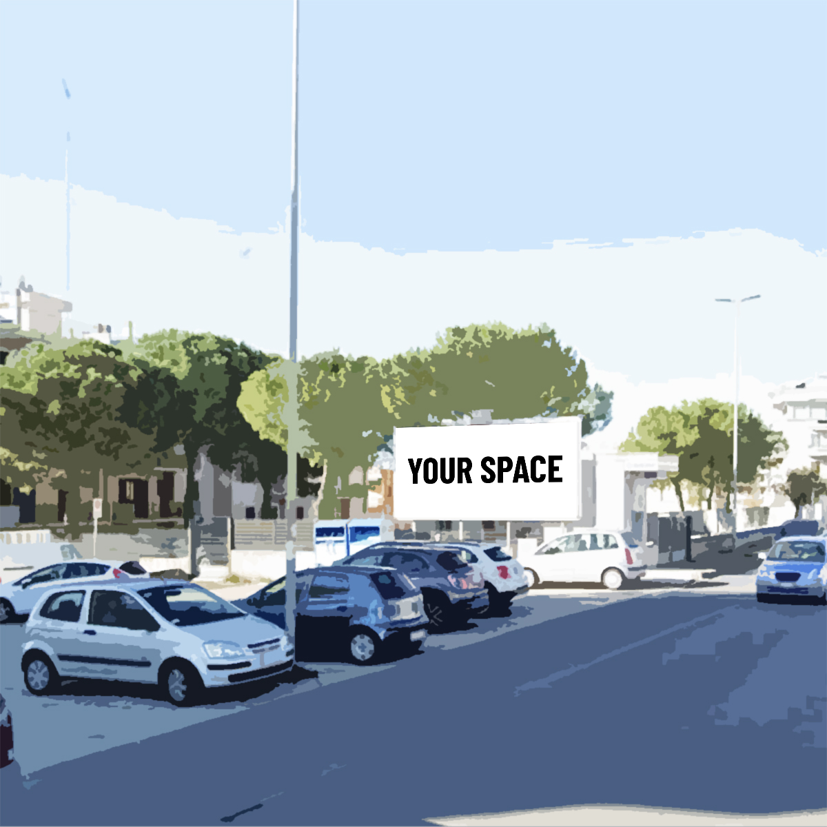 SPAZIO PUBBLICITARIO 600 x 300 Via Guglielmo Marconi (MASSAFRA) Dal 19/10/2026 al 01/11/2026 14 giorni